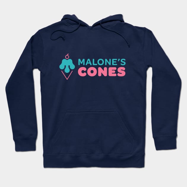 Malone's Cones Hoodie by moerayme